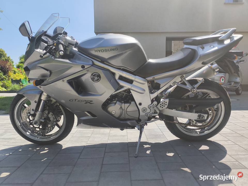 Hyosung GT 650R GT650 R GT650R GT 650 R Zamiana Kawasaki Ligota Dobrodzieńska