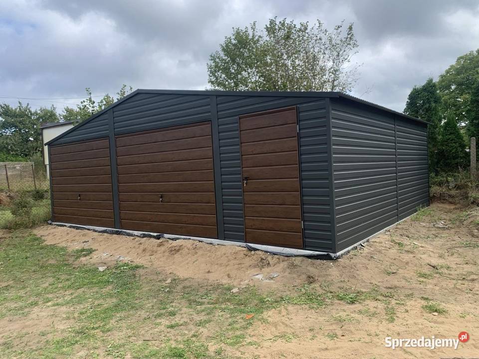 Garaże blaszane każdy wymiar garaży producent Brodnica sprzedam