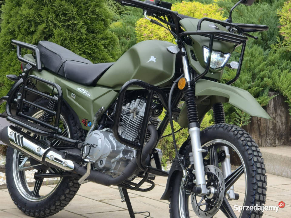Romet inny ROMET ADV 125 PRO silnik 125ccm Motocykle, skutery, quady Bicz