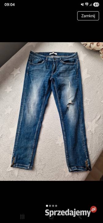 Dzinsy damskie niebieski podlaskie Białystok