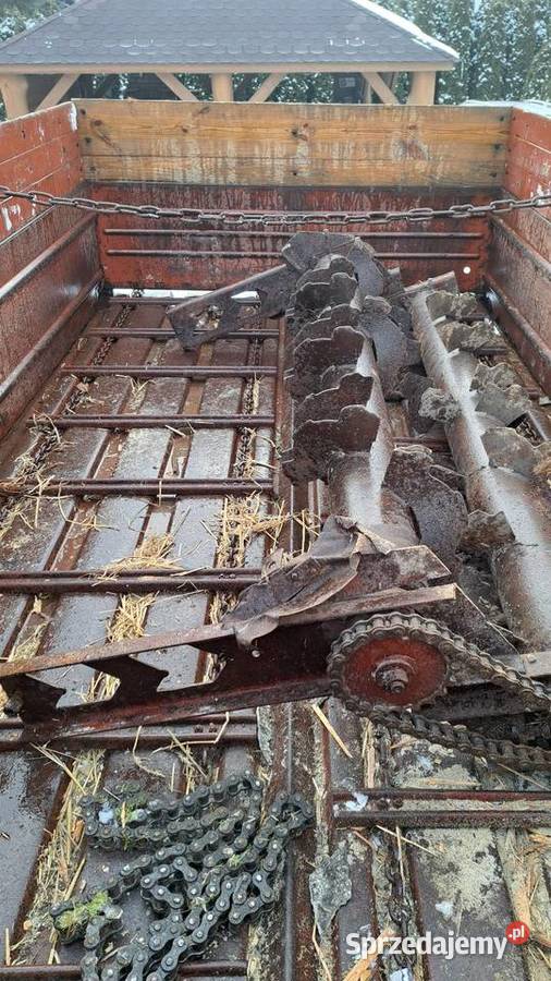 Rozrzutnik obornika 4ton ruski oryginał okazja nieuszkodzony Parczew