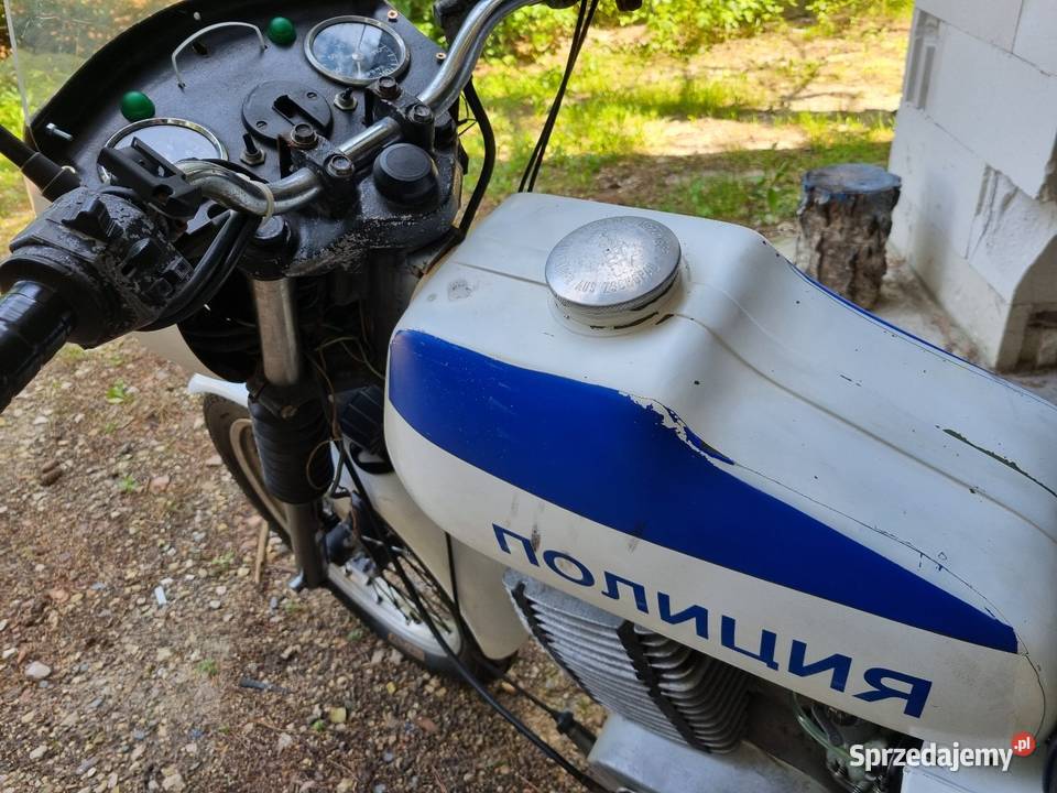 MZ ETZ 250 Policyjna zarejestrowana benzyna Sędziszów