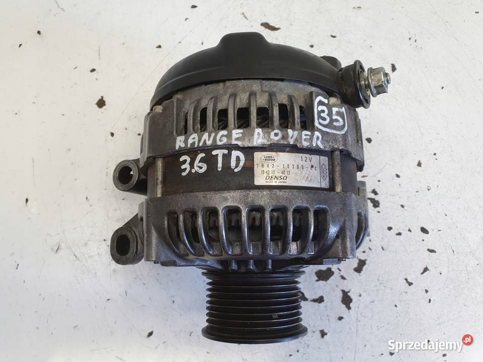 ALTERNATOR Range Rover Sport 36 V8 7H4210300AC osobowe Układ elektryczny silnika lubelskie Chełm