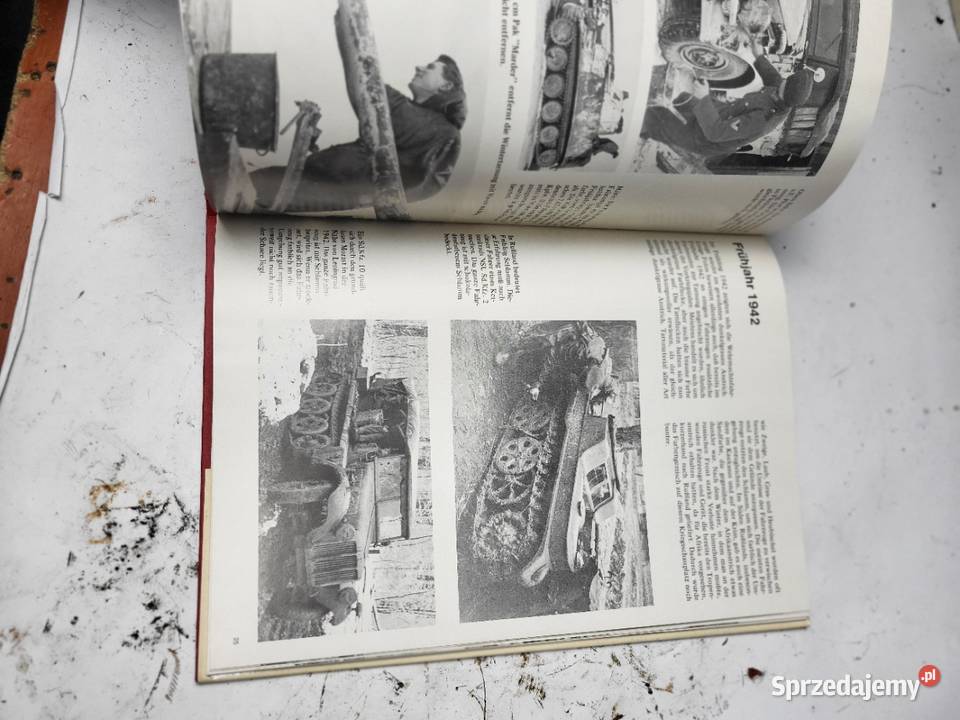 NIEMIECKIE CZOŁGI I POJAZDY BOJOWE 1934 1945 Pokrywy i osłony silnika Rybnik sprzedam