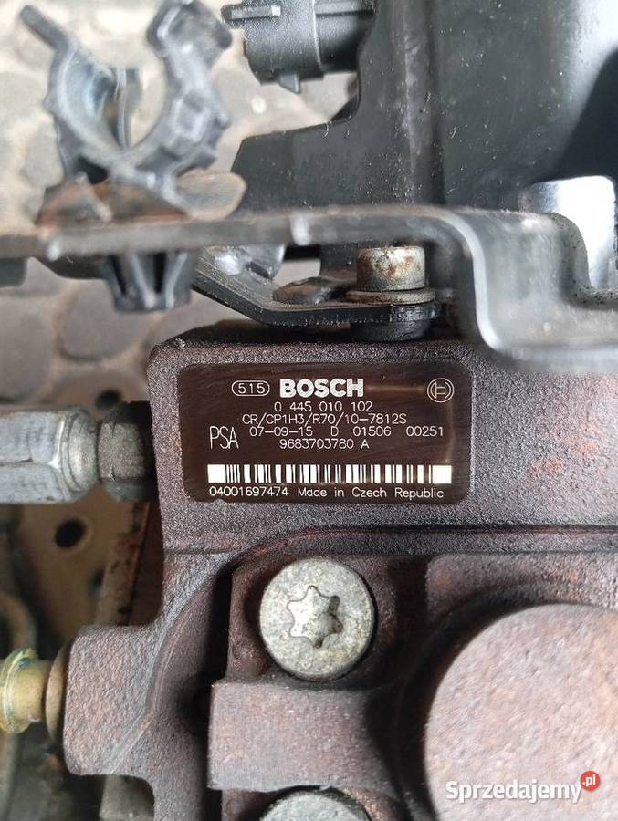 Pompa wysokiego ciśnienia CR Ford 16 tdci Volvo osobowe Gliwice
