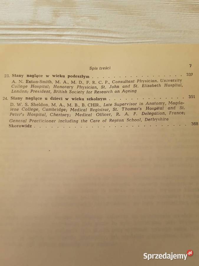 Zarys postepowania w stanach naglących H Antykwariat Bielsko-Biała