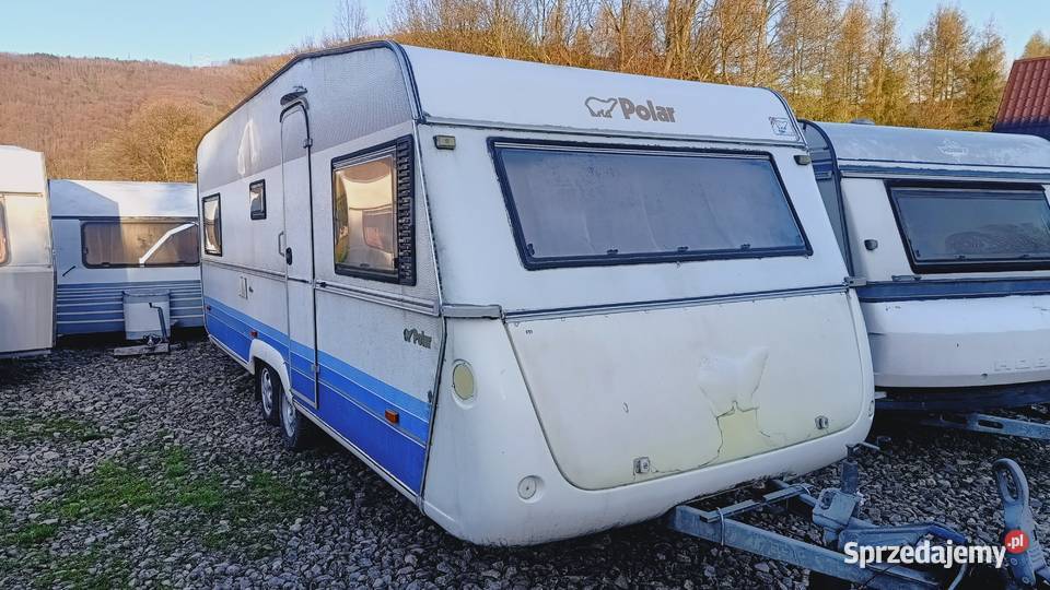 przyczepa kempingowa campingowa kemping OKAZJA Międzybrodzie Bialskie sprzedam