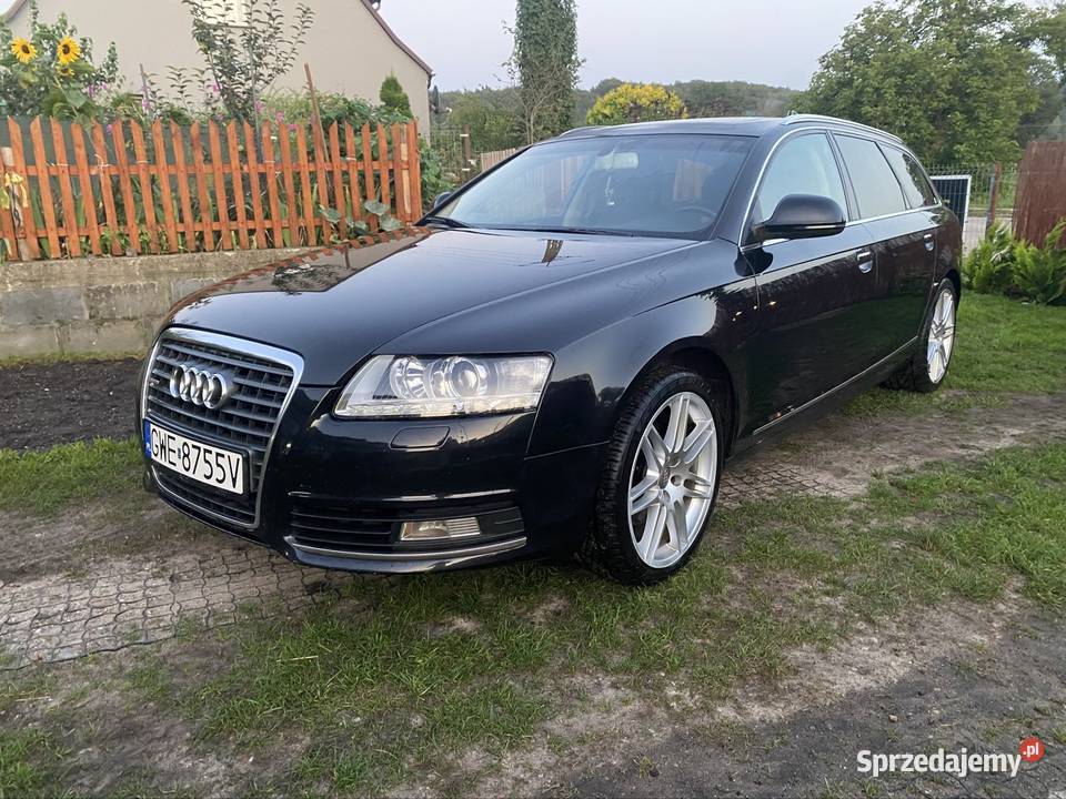 Audi A6 c6 Lift 27 TDI Quattro Alu 19 LED Xenon A6 pomorskie Zelewo