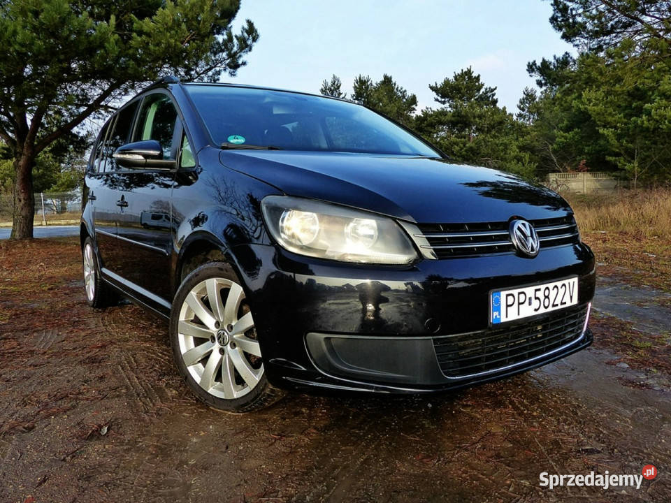 Volkswagen Touran 14 kurtyny powietrzne Touran wielkopolskie Piła