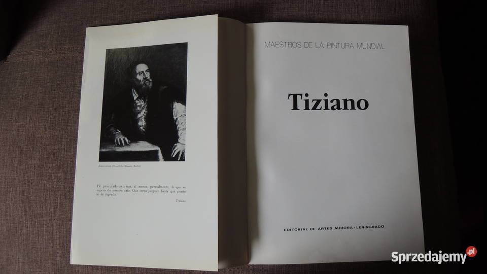 Album Tiziano Maestros De La Pintura Mundial Białystok