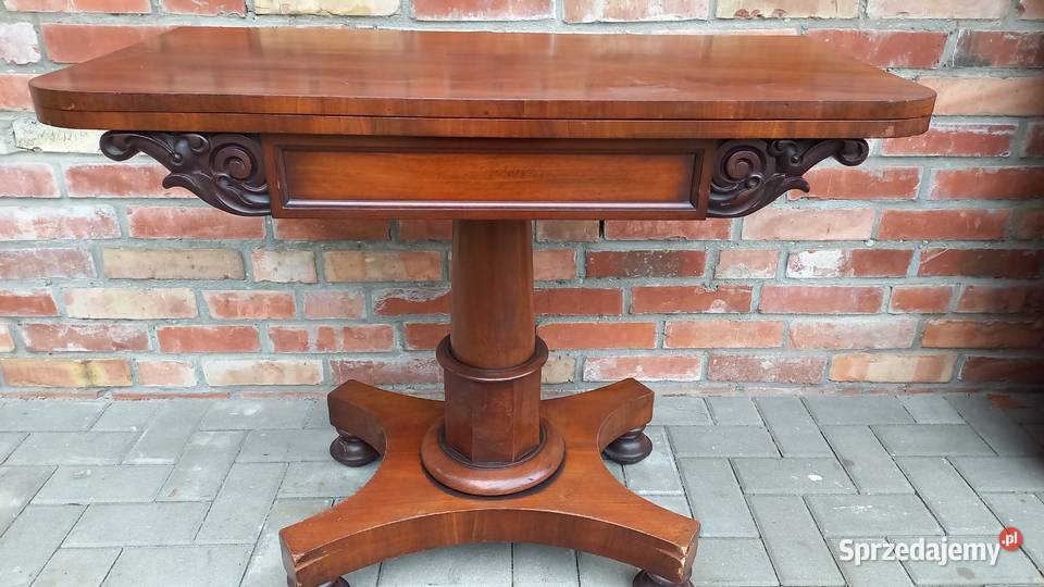 Stolik kawowy rozkładany Konsolka 665 Antyki, Sztuka, Kolekcje Gawroniec