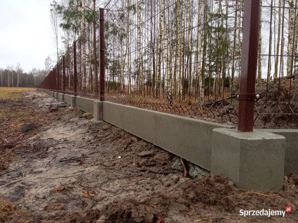 Murki podmurówki gładkie 55x25x238 Stalowa Wola sprzedam