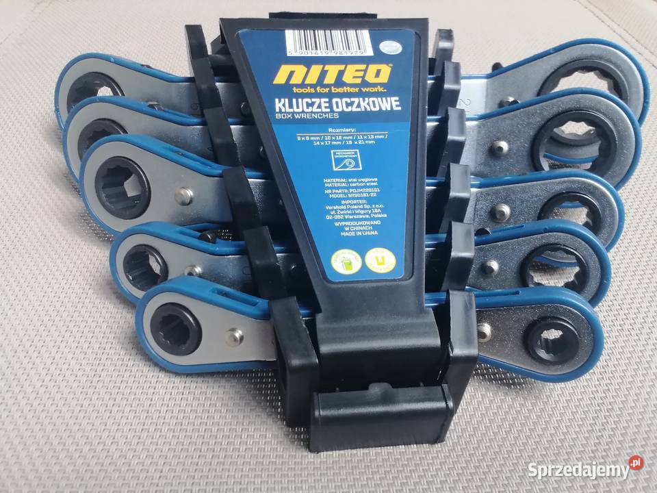 Zestaw kluczy oczkowych z grzechotkami Nowy małopolskie Wieliczka