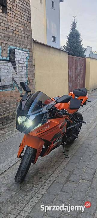 Sprzedam KTM RC125 2023r wielkopolskie Wolsztyn