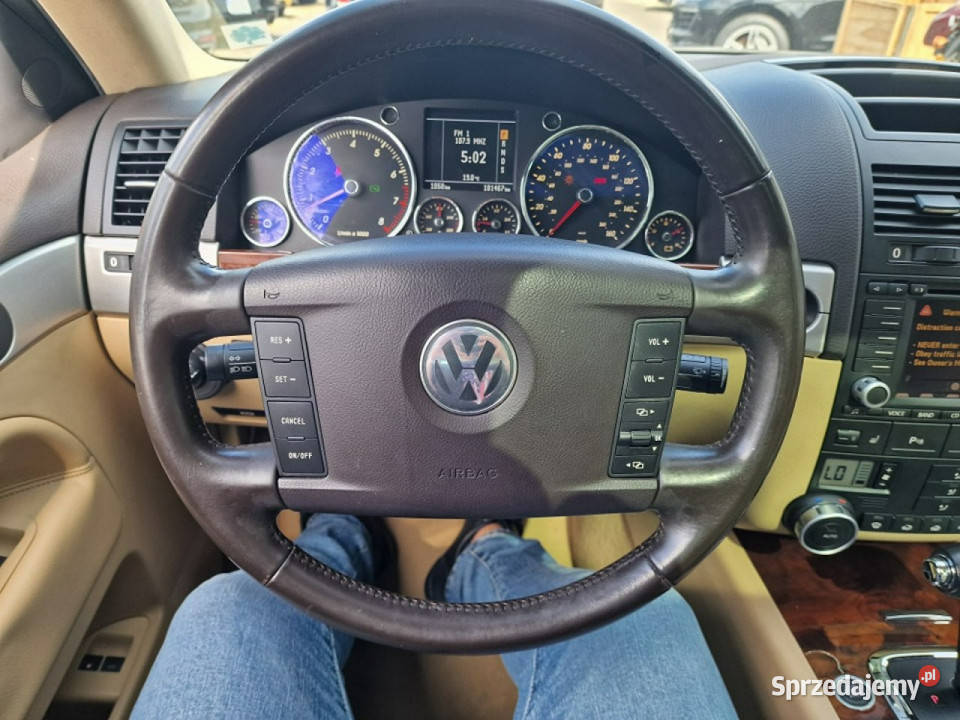 Volkswagen Touareg 36 Benzyna 280 4x4 Skóra Rok produkcji 2006 Słupsk