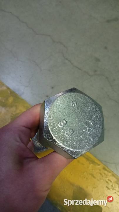 Śruba M39x160 DIN 931 klasa 88 ocynkowana Maniowy