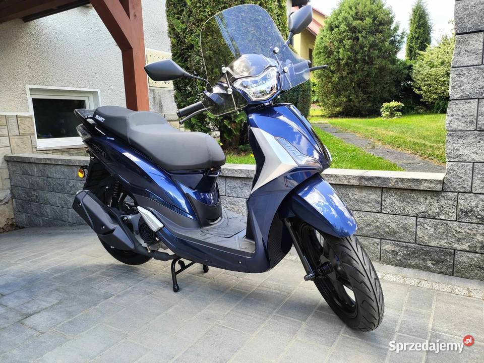 SKUTER 125 NOWY DUŻE KOŁA 16 2024 R z szybą Pilzno