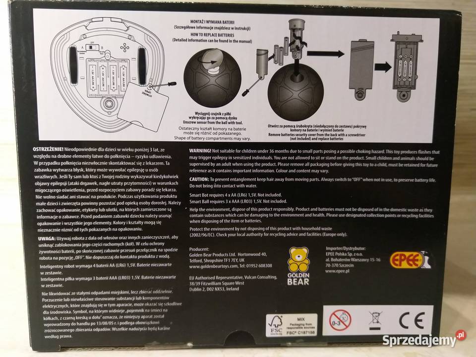 NAJTANIEJ Soccerbot Inteligentny Robot Do Gry w Zabrze