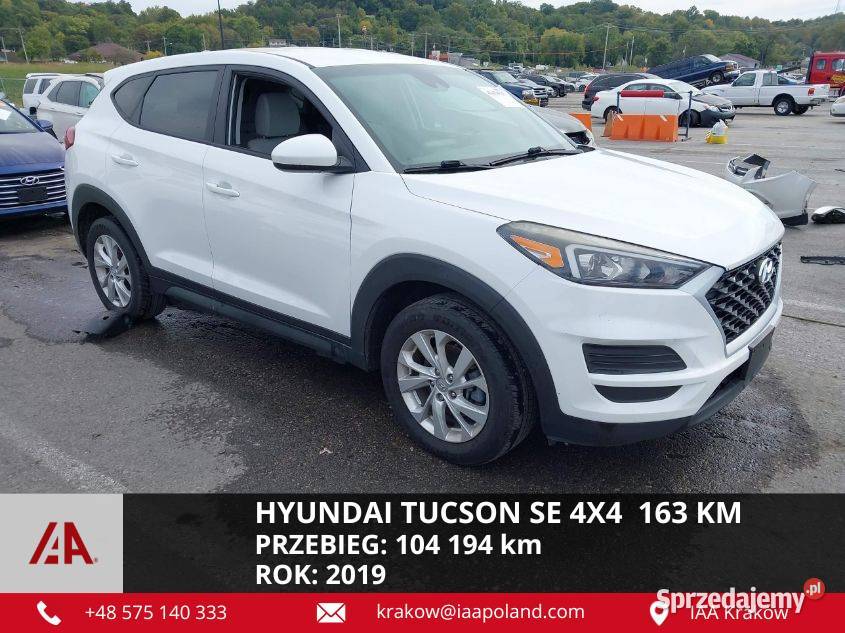 HYUNDAI TUCSON SE 2019 4x4 20L 163 2000cm3 Kraków