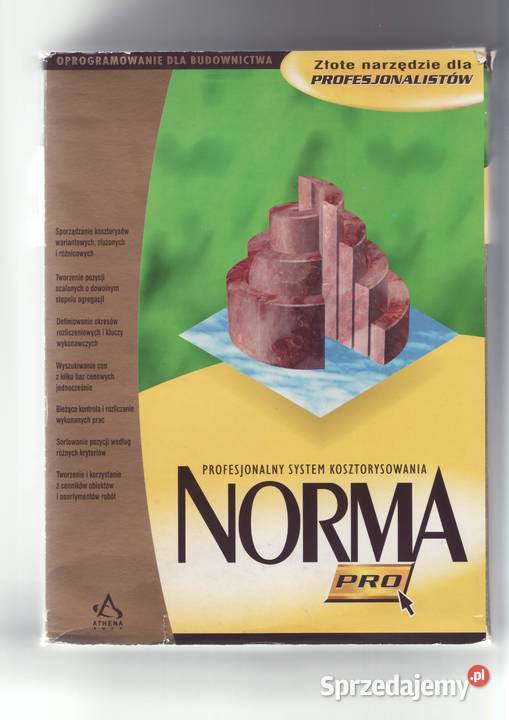Kosztorysowanie NORMA PRO sprzedam