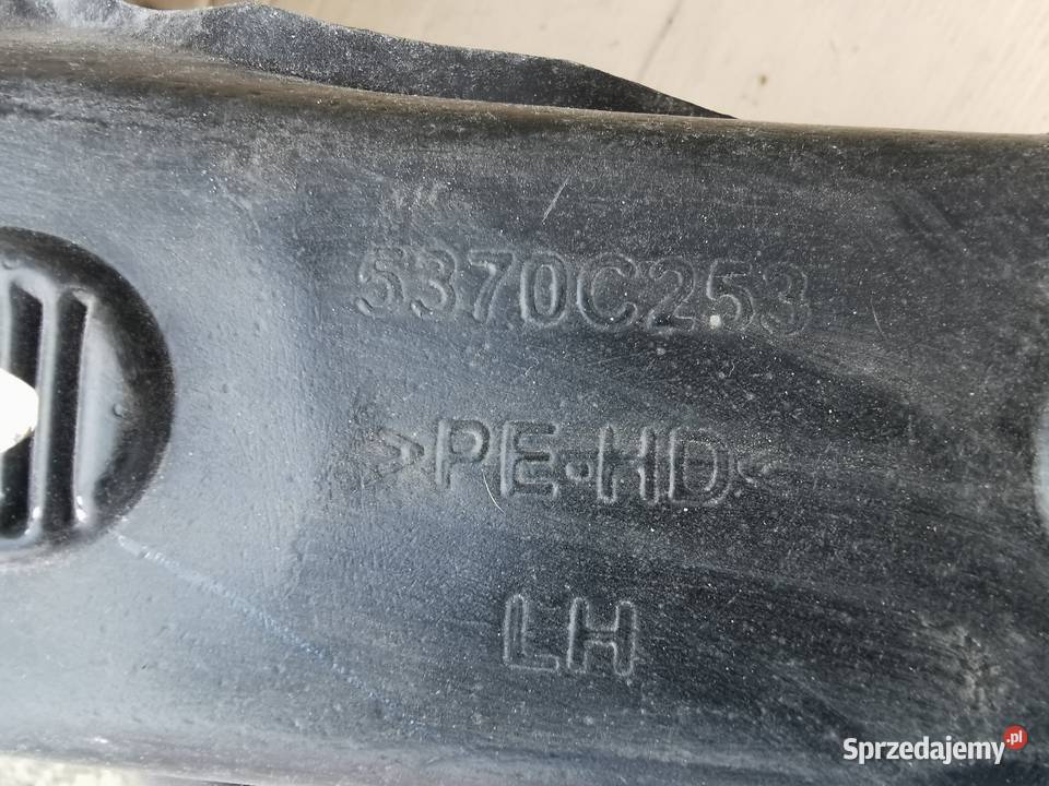 Nadkole przód lewe lh mitsubishi Space star III Sieraków