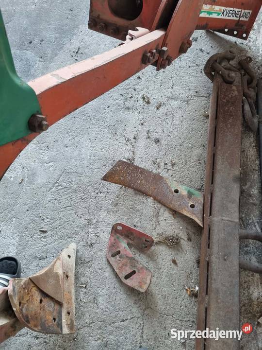 Pług Kverneland 16 jedna Skiba dokładka Kverneland małopolskie Jodłownik