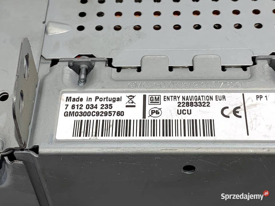 RADIO NAWIGACJA OPEL INSIGNIA A 22883322 0817