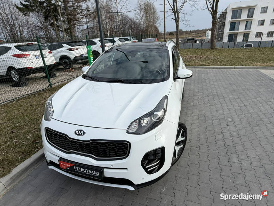 Kia Sportage 17 CRDI 141 GTLINE Automat Skóra 4 kurtyny powietrzne warmińsko-mazurskie