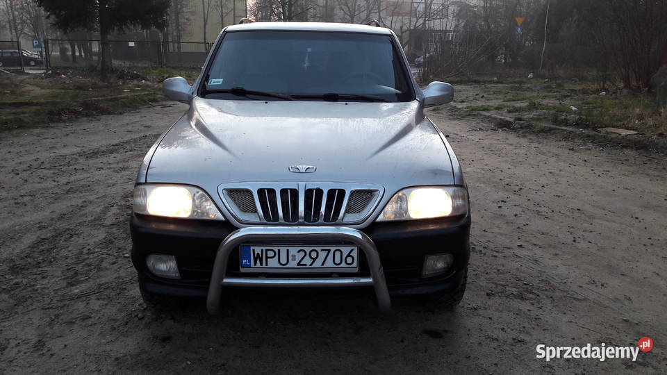 Daewoo Musso 29 turbo 4x4 zamiana super maszyna Terenowy