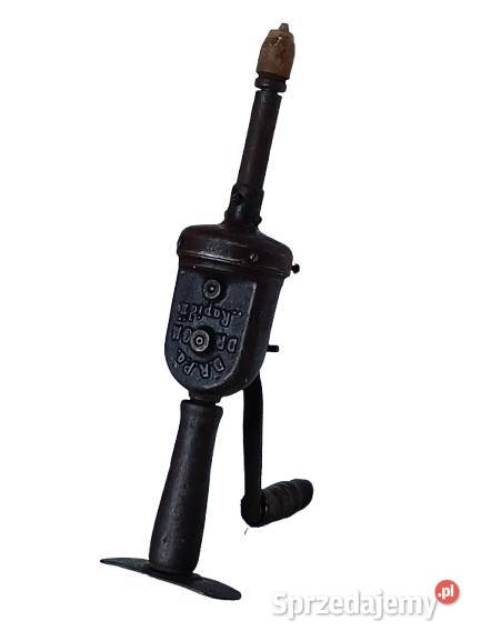 Stara Ręczna Wiertarka do Drewna DRPa DR GM Antyki podkarpackie Rzeszów