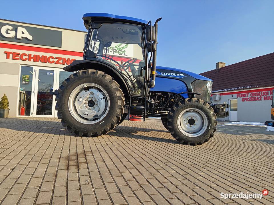 Ciągnik LOVOL M754 ARBOS 3075 DOOSAN pneumatyka łódzkie Leszno