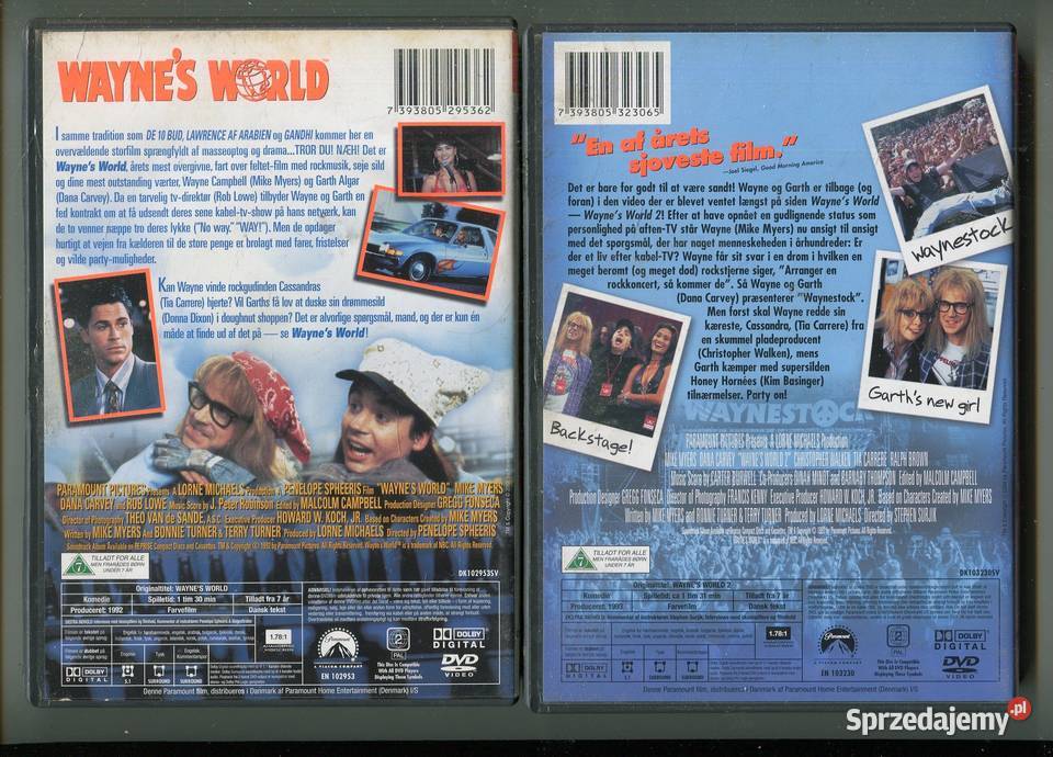 Waynes World Waynes World 2 Filmy DVD Szczecin