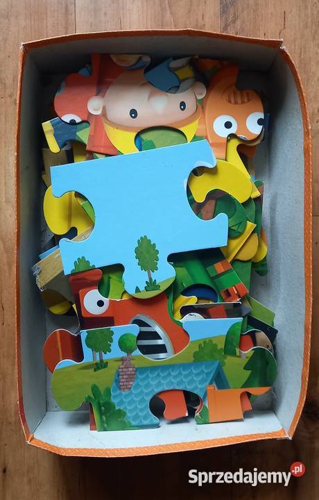 Puzzle gigant Bob Budowniczy 36 elementów mazowieckie Małkinia Górna