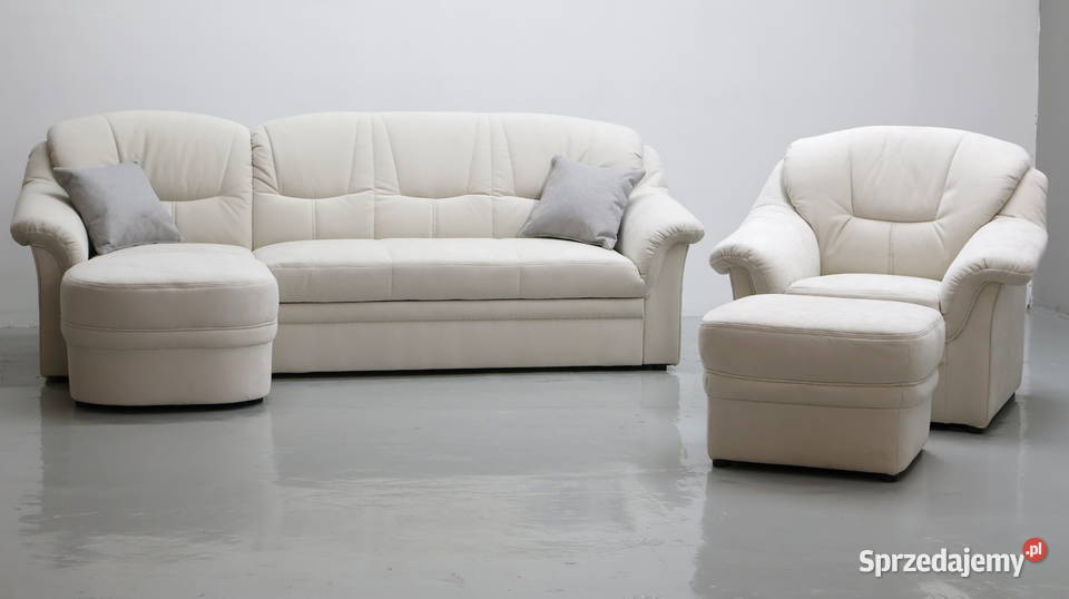 TŁG DESIGN NAROŻNIK funkcja spania fotel PUFA Poznań