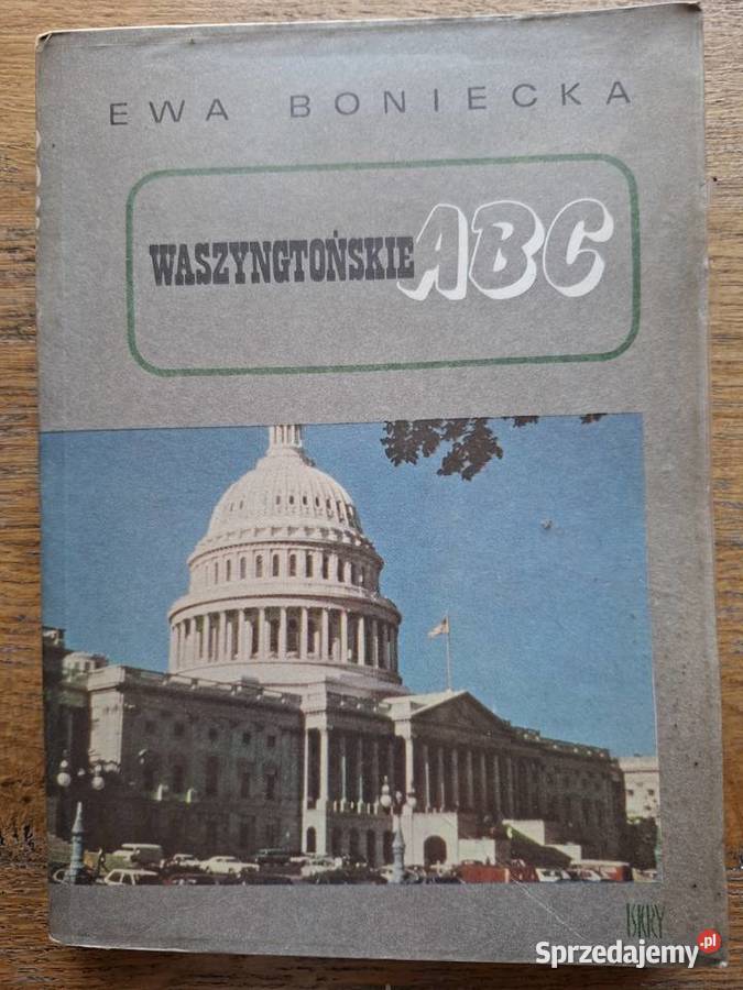 Waszyngtońskie ABC Ewa Boniecka małopolskie Kraków sprzedam