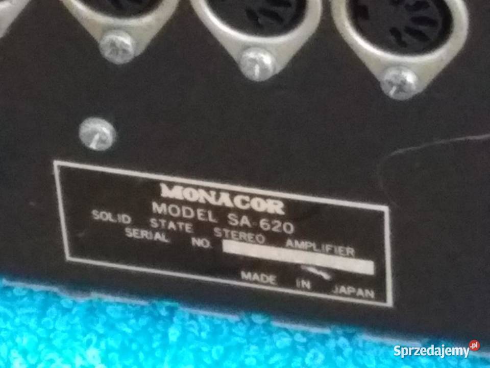 Wzmacniacz Monacor SA620 Vintage sprawny