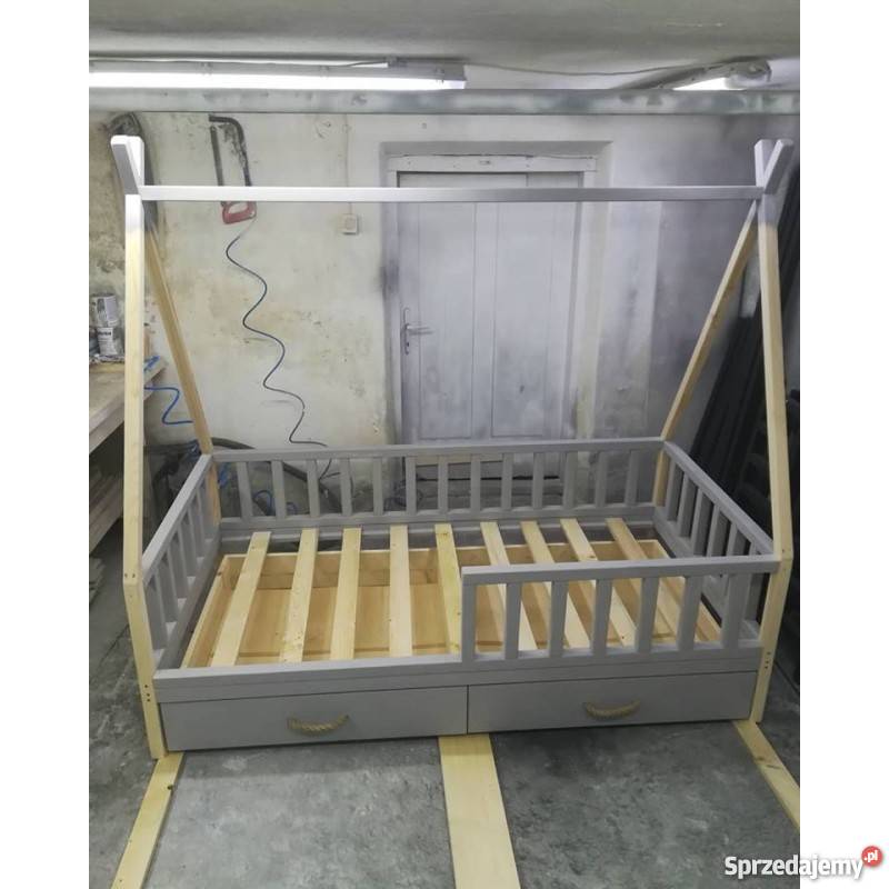 Łóżko TIPI z szufladami pod materac 160x80 Meble Gorlice