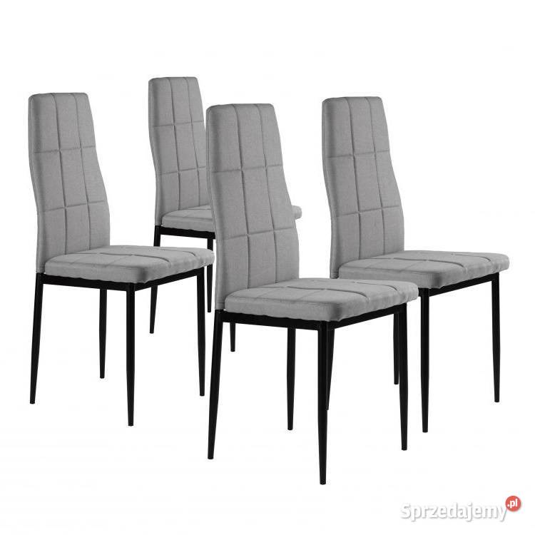 Zestaw krzesła tapicerowane do jadalni i salonu Smogorzów sprzedam