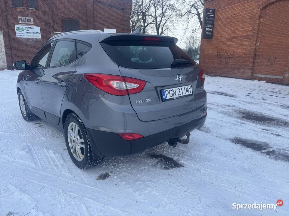 Hyundai ix35 zarejestrowany opłacony bogata benzyna wielkopolskie Gniezno
