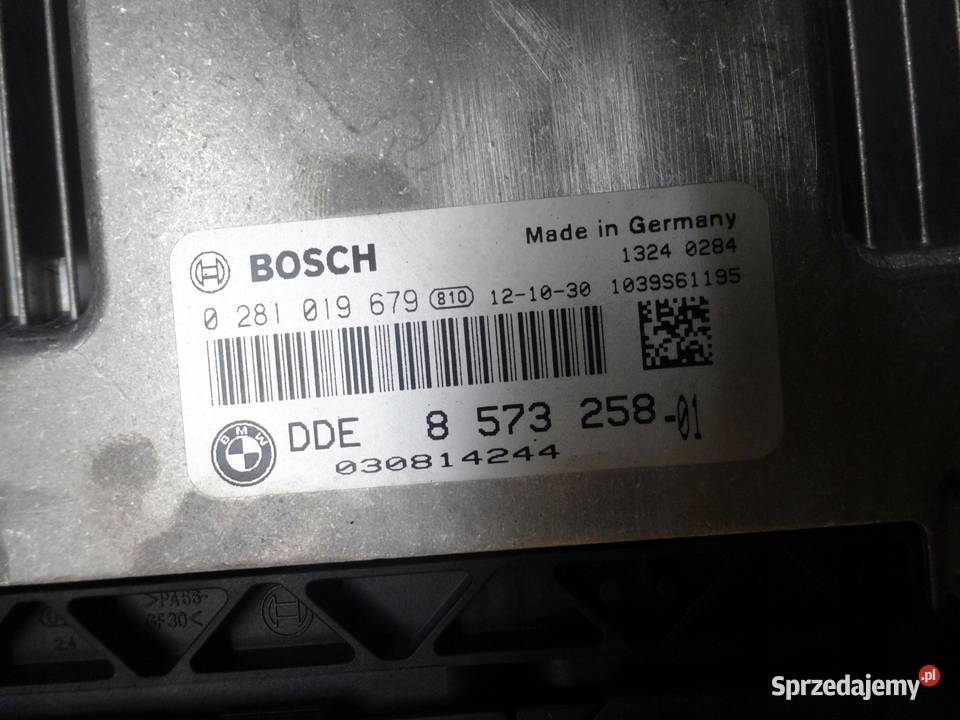 BMW F31 12r sterownik komputer silnika 8573258 osobowe Komputery