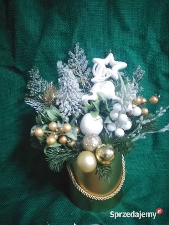 Stroik świąteczny flowerbox Pozostałe