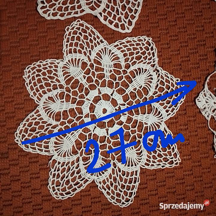 serwetki szydełkowe Bukowno