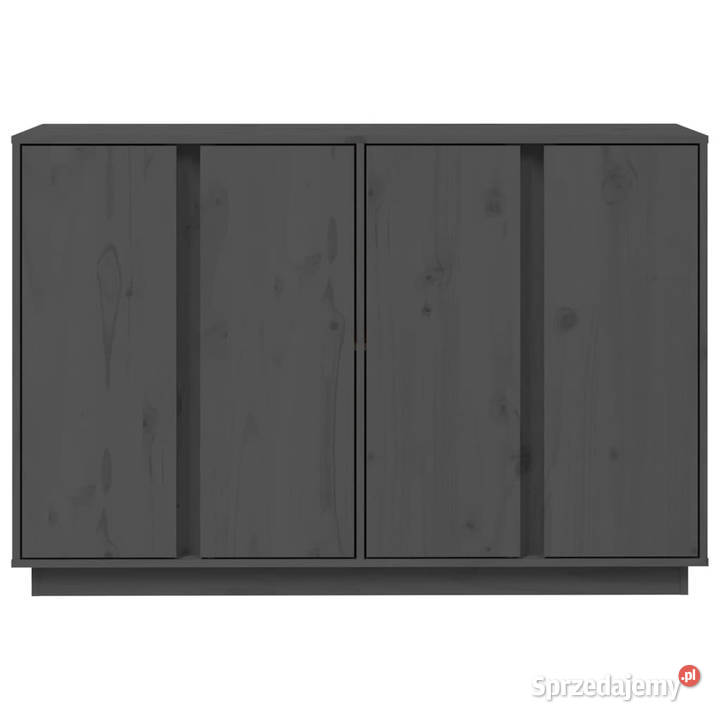 Szafka szara 120x35x80 lite drewno sosnowe