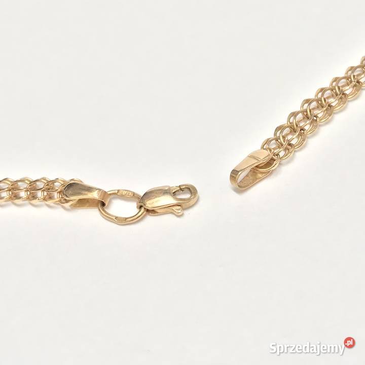 Złoty ŁAŃCUSZEK damski 585 14K cudowny mazowieckie Warszawa