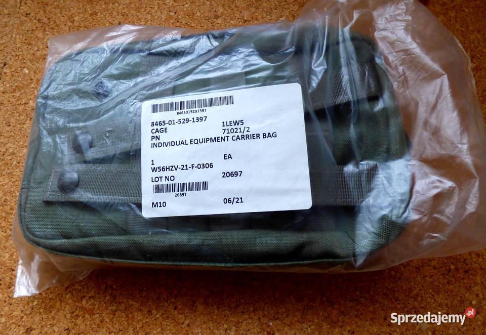 Zasobnik kieszeń amerykański olive 26x17x8 nowy Militaria Warszawa