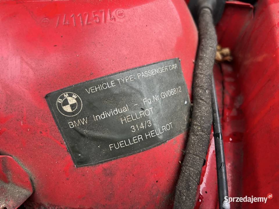 BMW E39 30d M57D30 manual Hellrot Suwałki