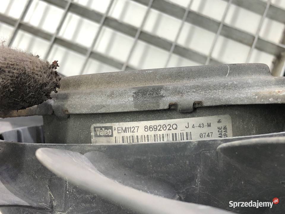 WENTYLATOR CHŁODNICY AUDI A4 B6 19 130 869202Q Wentylatory chłodnicy
