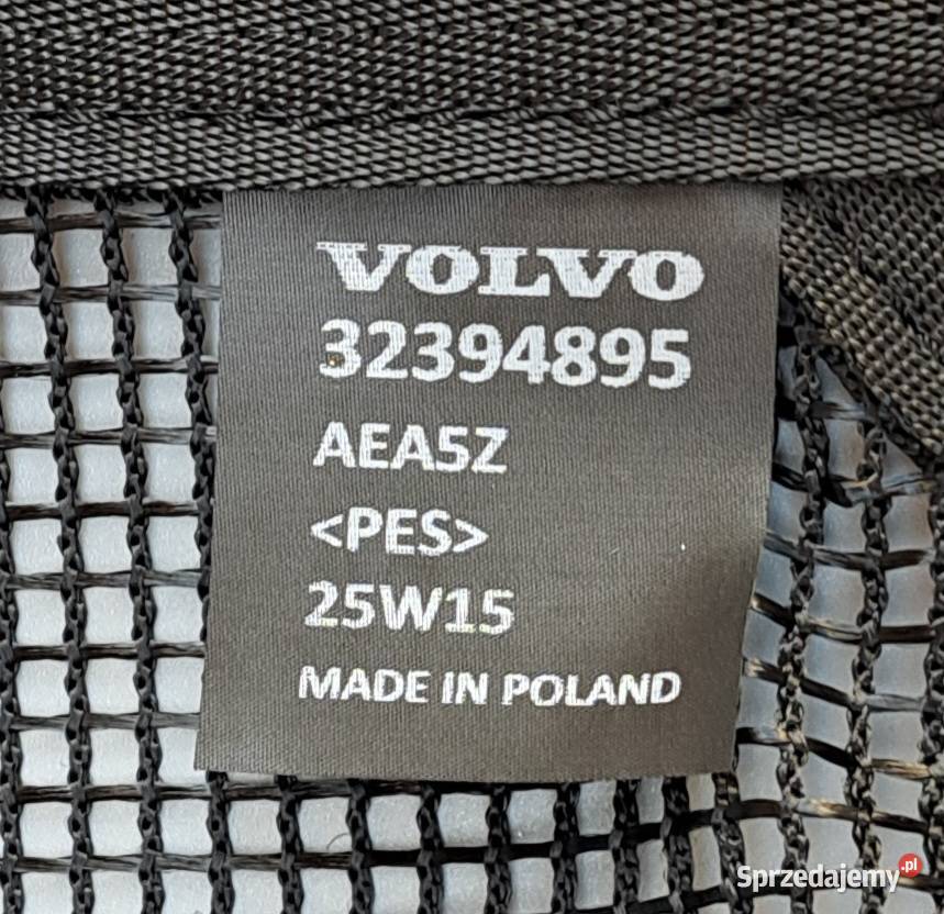 Oryginalna Siatka Bagażnika Volvo XC40 C40 EX40 osobowe
