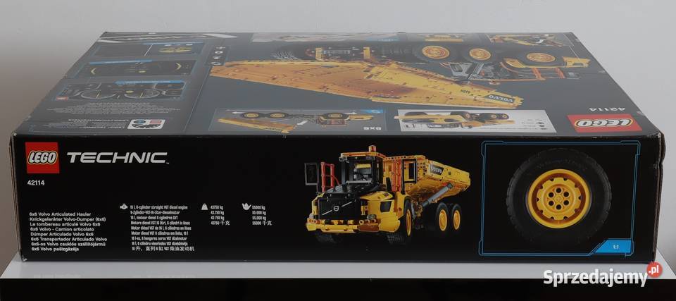 LEGO Technic Wozidło przegubowe Volvo 6x6 42114 11 lat+ Rybnik