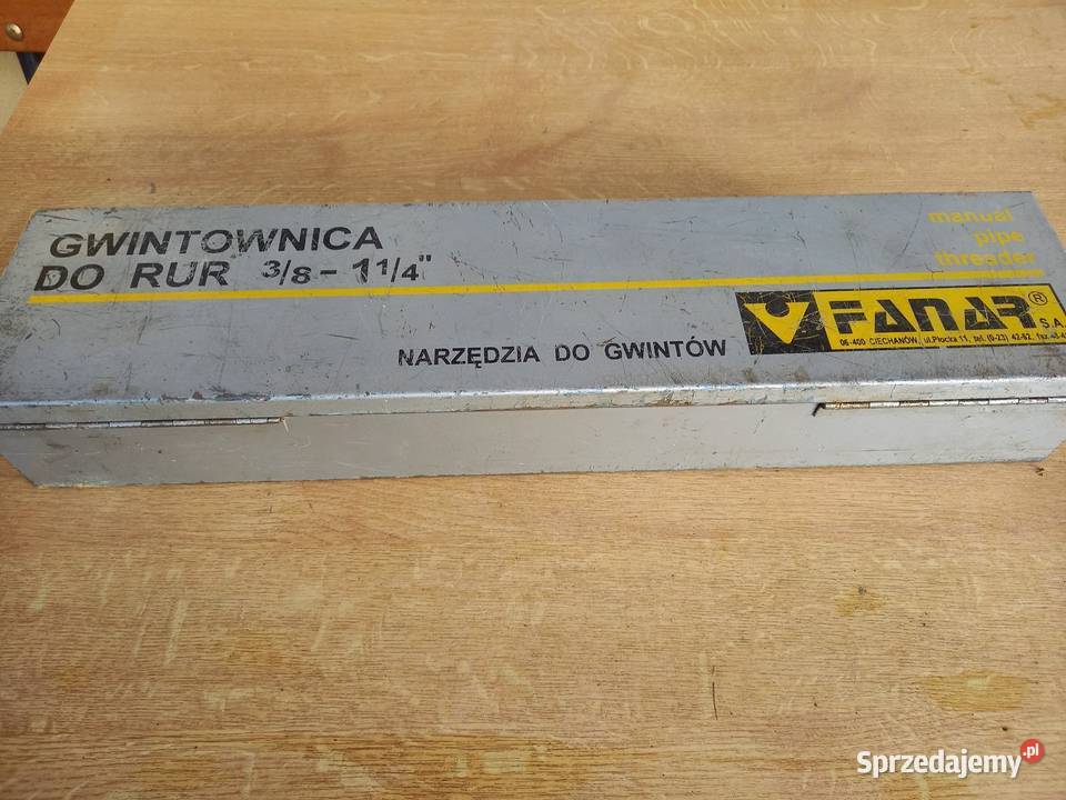 Gwintownica do rur Fanar Kolbuszowa